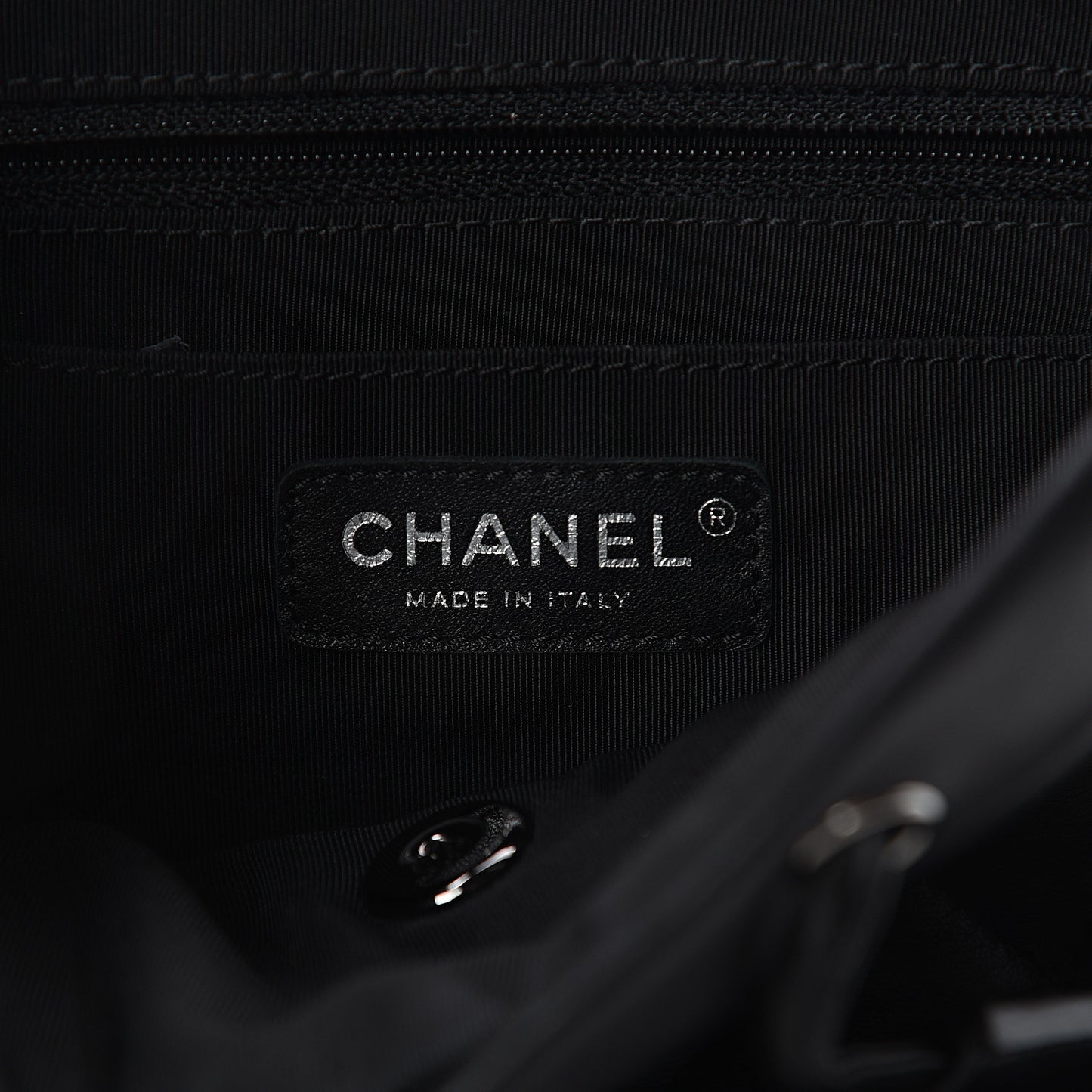 Lambskin Quilted Small Urban Spirit Backpack Black