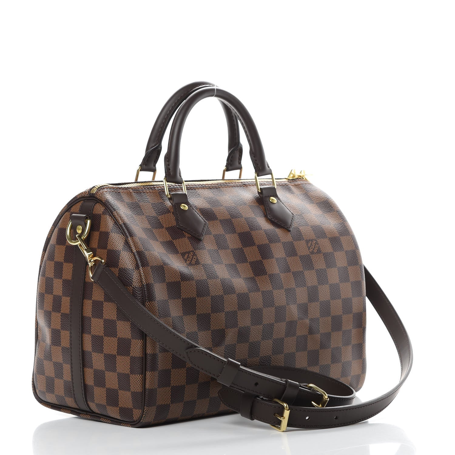 Louis Vuitton Damier Ebene Speedy Bandouliere 30 3 of 11