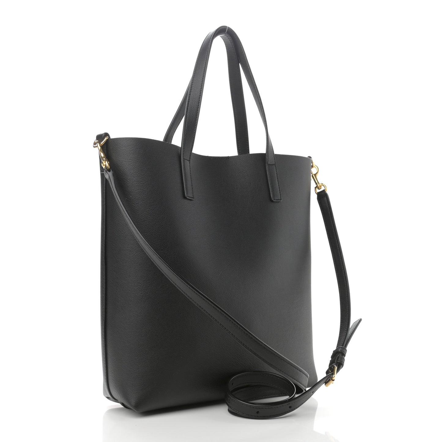 Calfskin Toy Shopping Tote Black