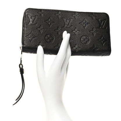 Louis Vuitton Empreinte Zippy Wallet Black 2 of 8