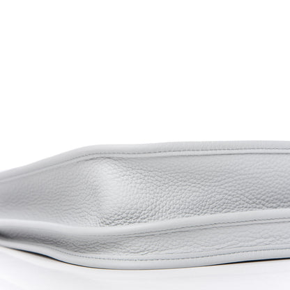 Hermes Taurillon Clemence Evelyne III PM Bleu Pale 6 of 9