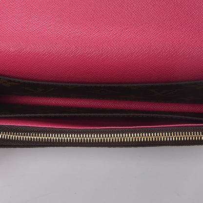 Louis Vuitton Monogram Bloom Flower Emilie Wallet 5 of 9