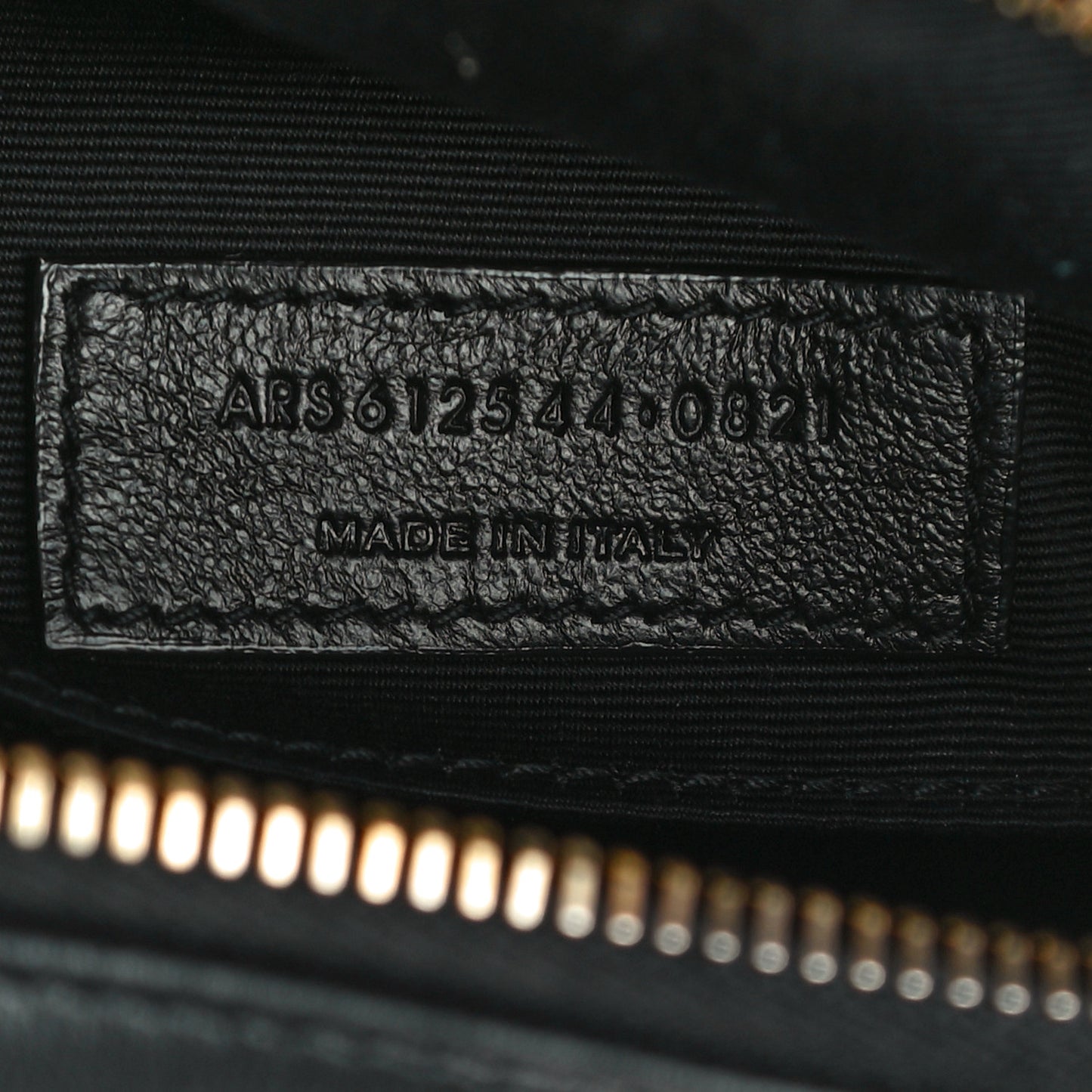 Calfskin Matelasse Monogram Lou Camera Bag Black
