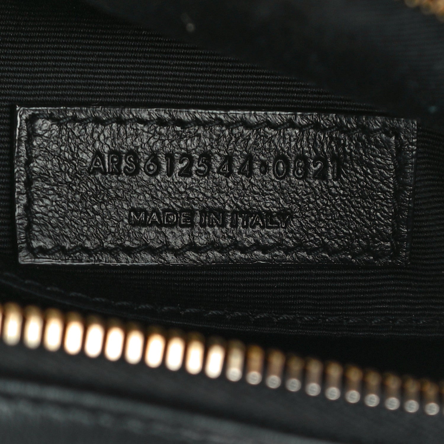 Saint Laurent Calfskin Matelasse Monogram Lou Camera Bag Black 6 of 11