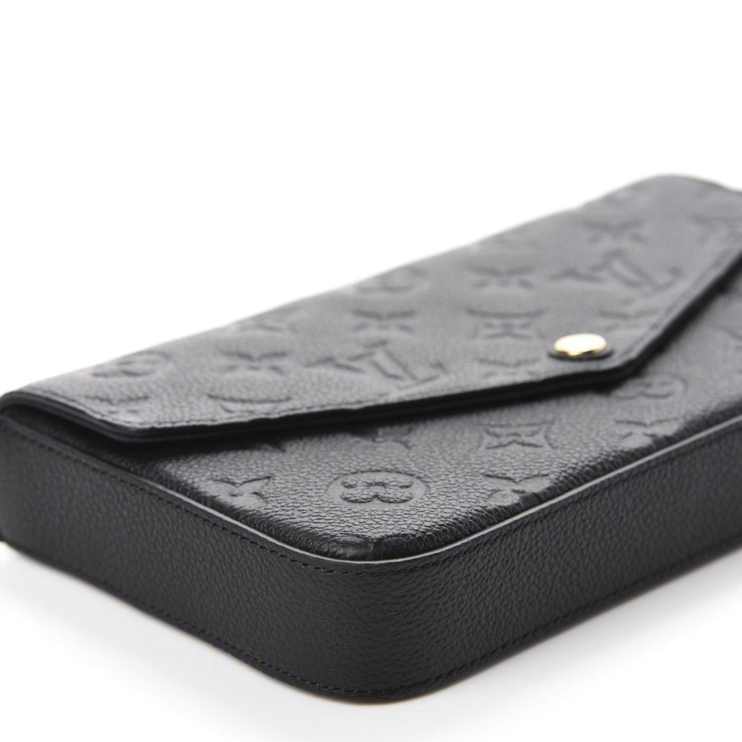 Empreinte Pochette Felicie Chain Wallet Black