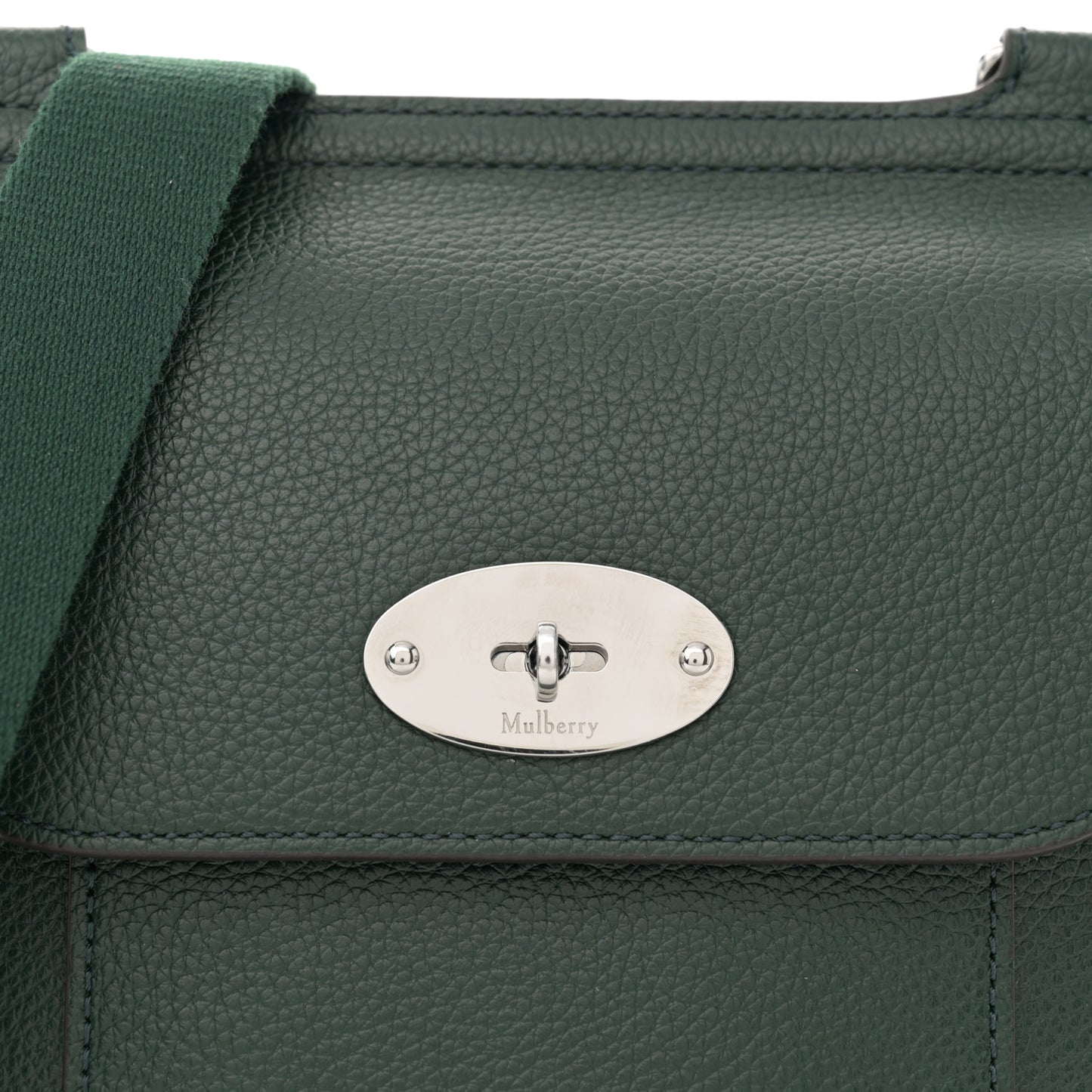 Grain Calfskin New Antony Messenger Crossbody Mulberry Green