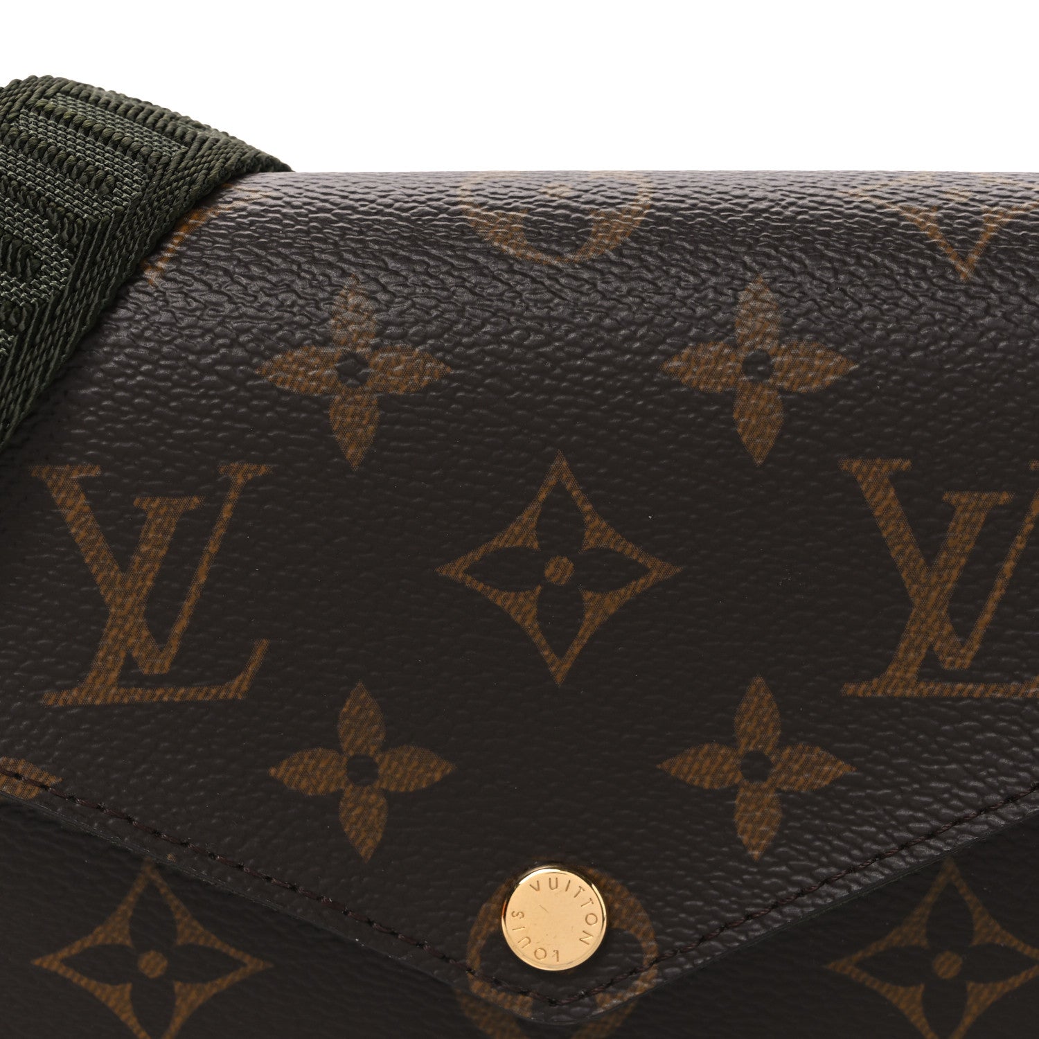 Louis Vuitton Monogram Felicie Strap & Go Kaki 7 of 10