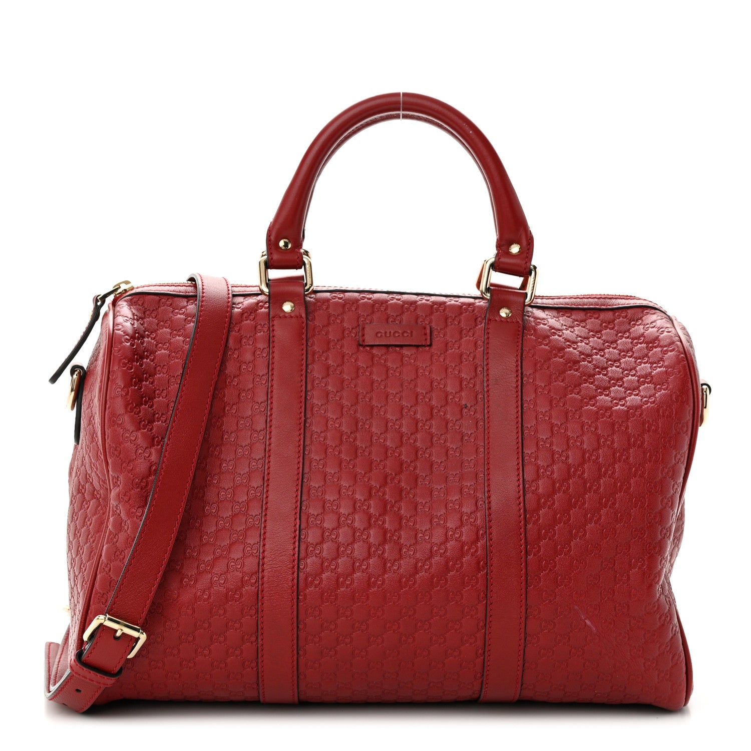 Gucci Microguccissima Medium Joy Boston Red 1 of 12