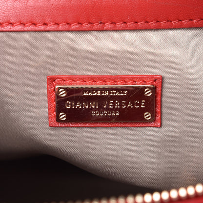 Versace Patent Couture Snap Out Of It Bag Red 6 of 13