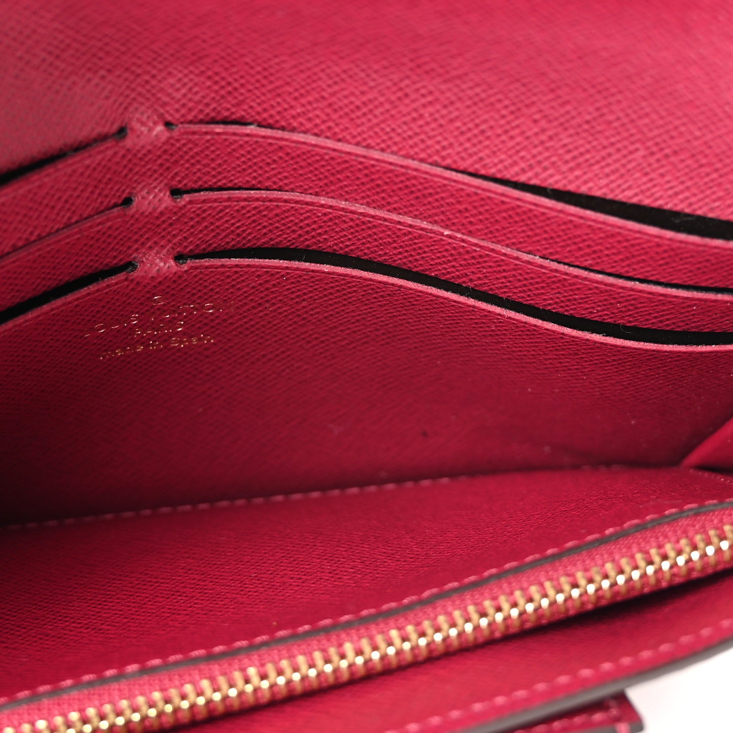 Monogram Jeanne Wallet Fuchsia