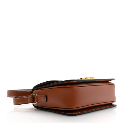 Celine Calfskin Triomphe Canvas Teen Triomphe Bag Tan 4 of 11