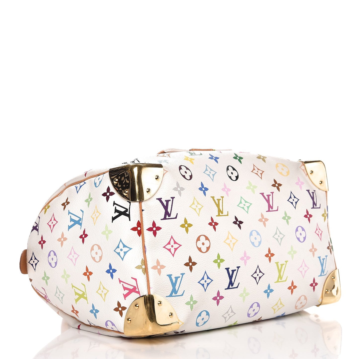 Monogram Multicolor Speedy 30 White