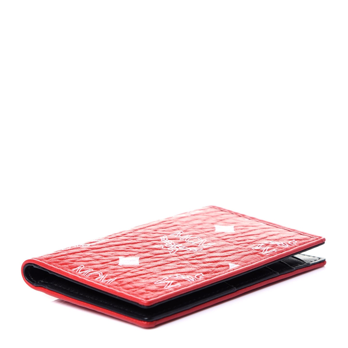 Visetos Mini Bi-Fold Card Wallet Red