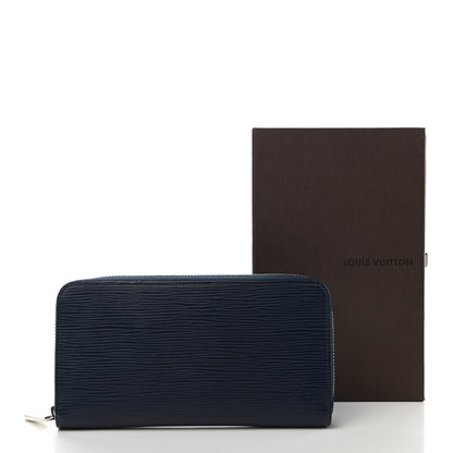 Louis Vuitton Epi Zippy Wallet Indigo 7 of 10
