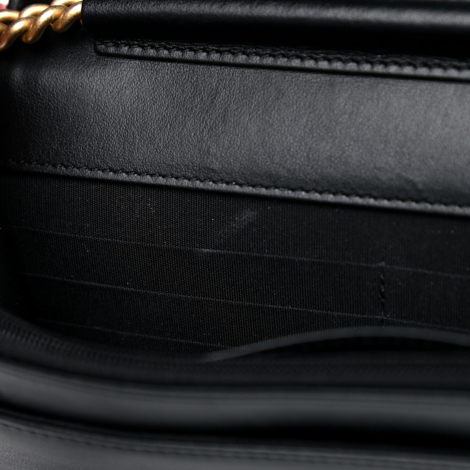 Chanel Caviar Quilted Boy Wallet On Chain WOC Black 12 of 13
