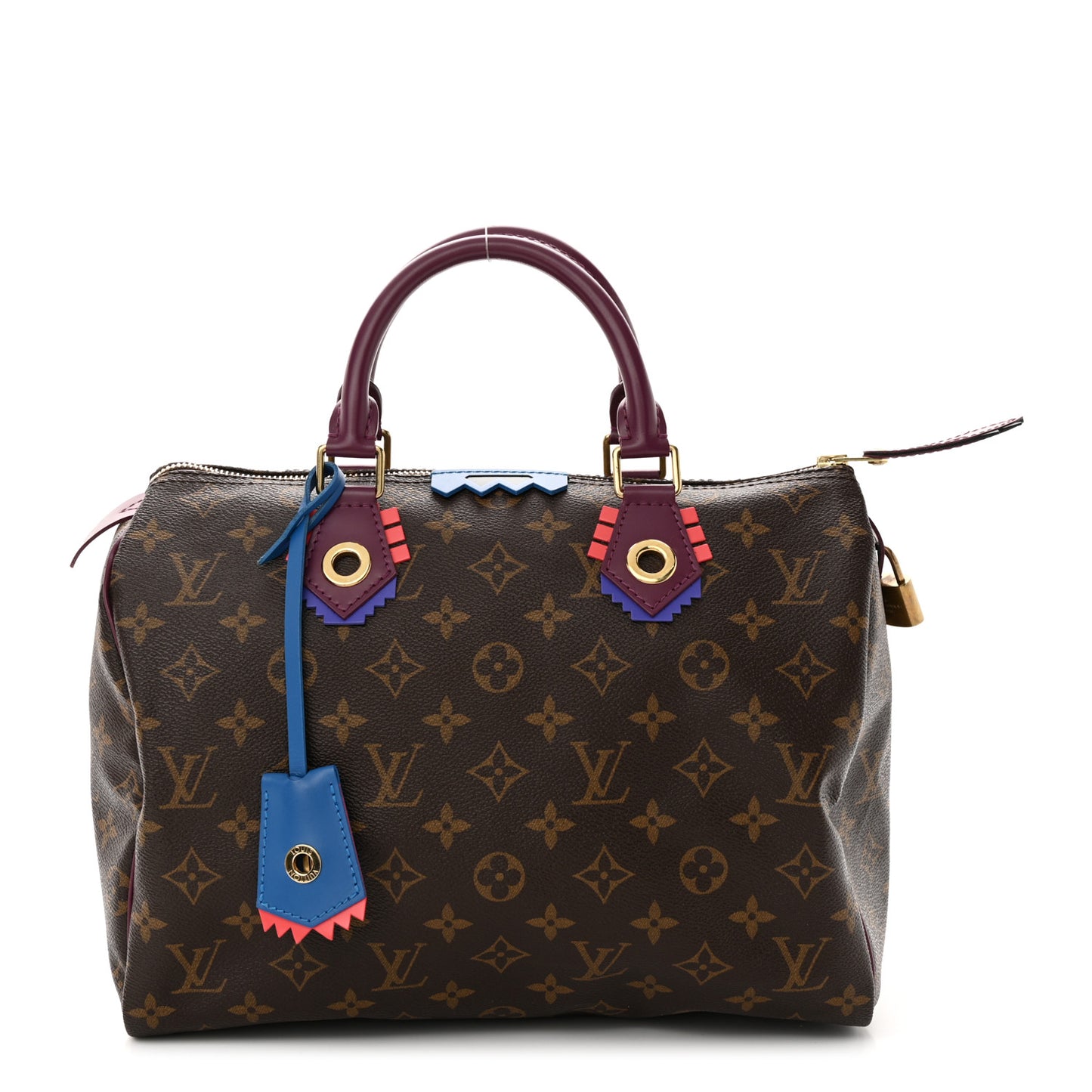 Monogram Totem Speedy 30 Magenta