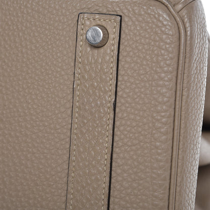 Hermes Taurillon Clemence Birkin 40 Gris Tourterelle 28 of 33