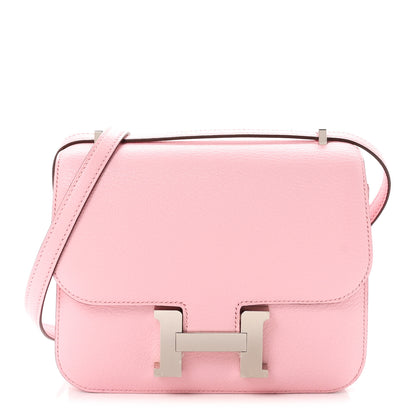 Hermes Chevre Mysore Constance 18 Rose Sakura 1 of 11