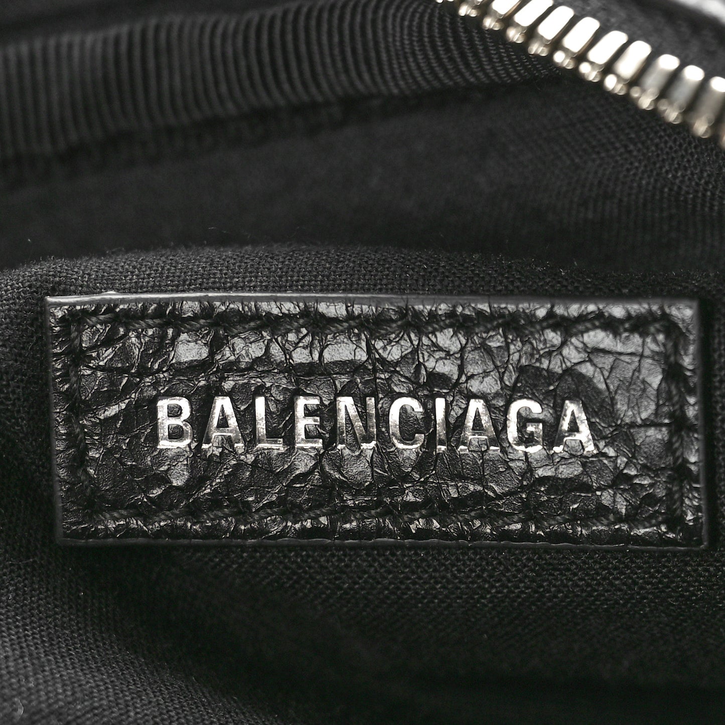 Agneau Arena Le Cagole Crossbody Bag Black