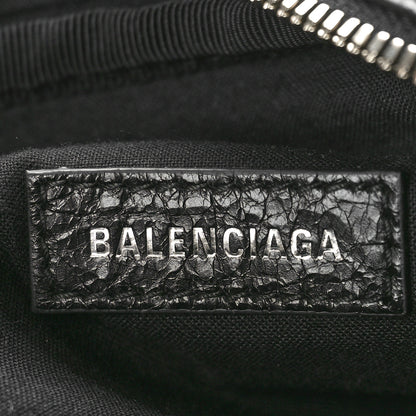Balenciaga Agneau Arena Le Cagole Crossbody Bag Black 7 of 11