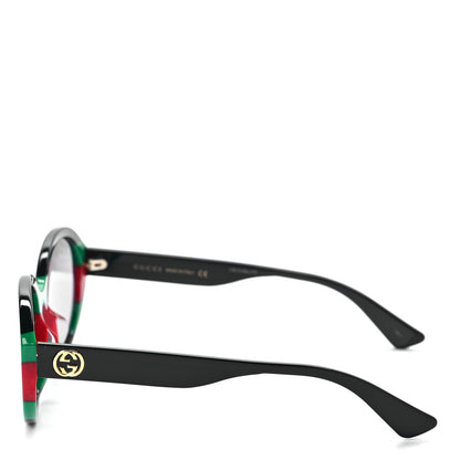 Gucci Round Web Sunglasses GG0279SA Black Green 3 of 8