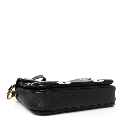 Louis Vuitton Empreinte Monogram Giant Pochette Metis Black Beige 4 of 9