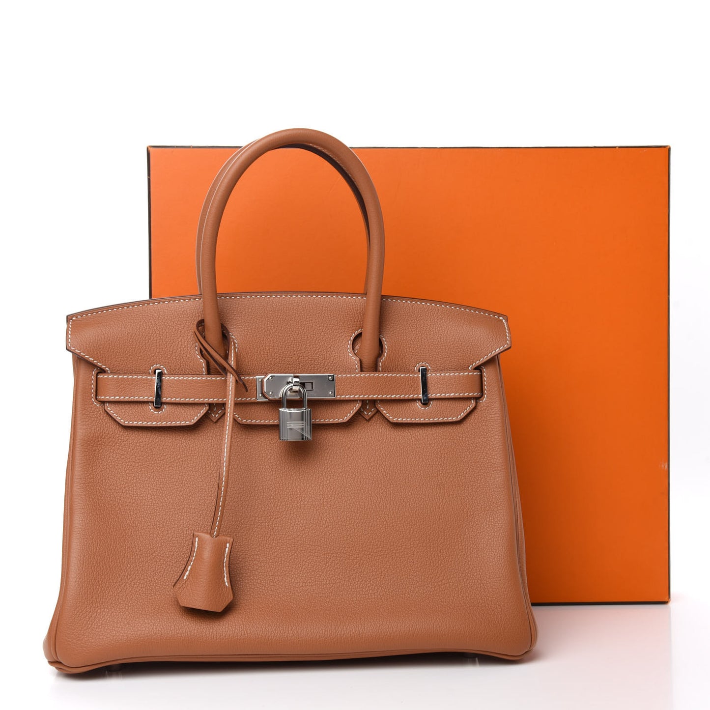 Taurillon Novillo Birkin 30 Gold