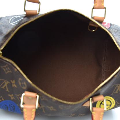 Louis Vuitton Monogram World Tour Speedy Bandouliere 30 5 of 10