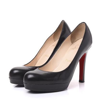 Christian Louboutin Kid Bruges 120 Pumps 35.5 Black 3 of 10