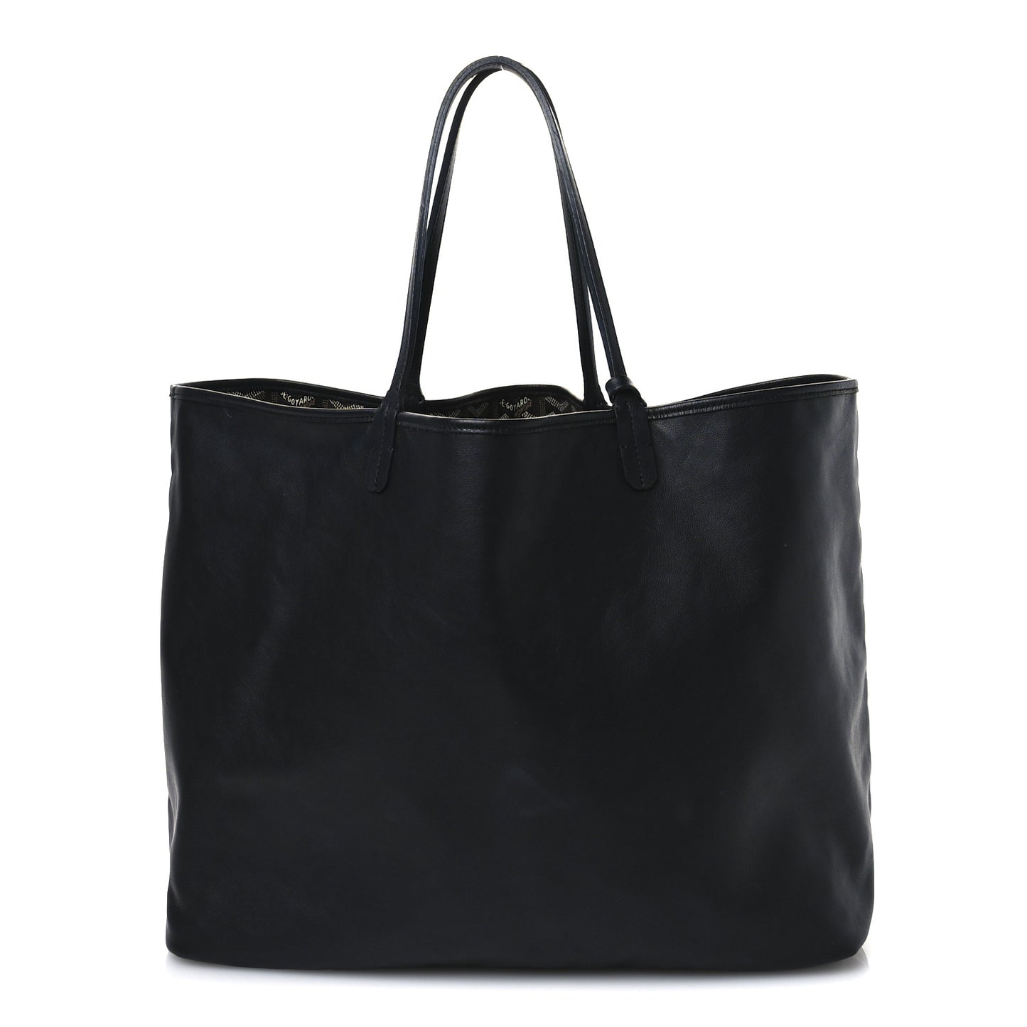 Goyardine Reversible Anjou GM Black