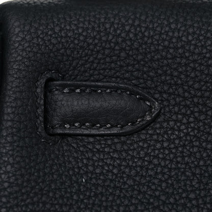 Hermes Togo Kelly Retourne 25 Black 12 of 35