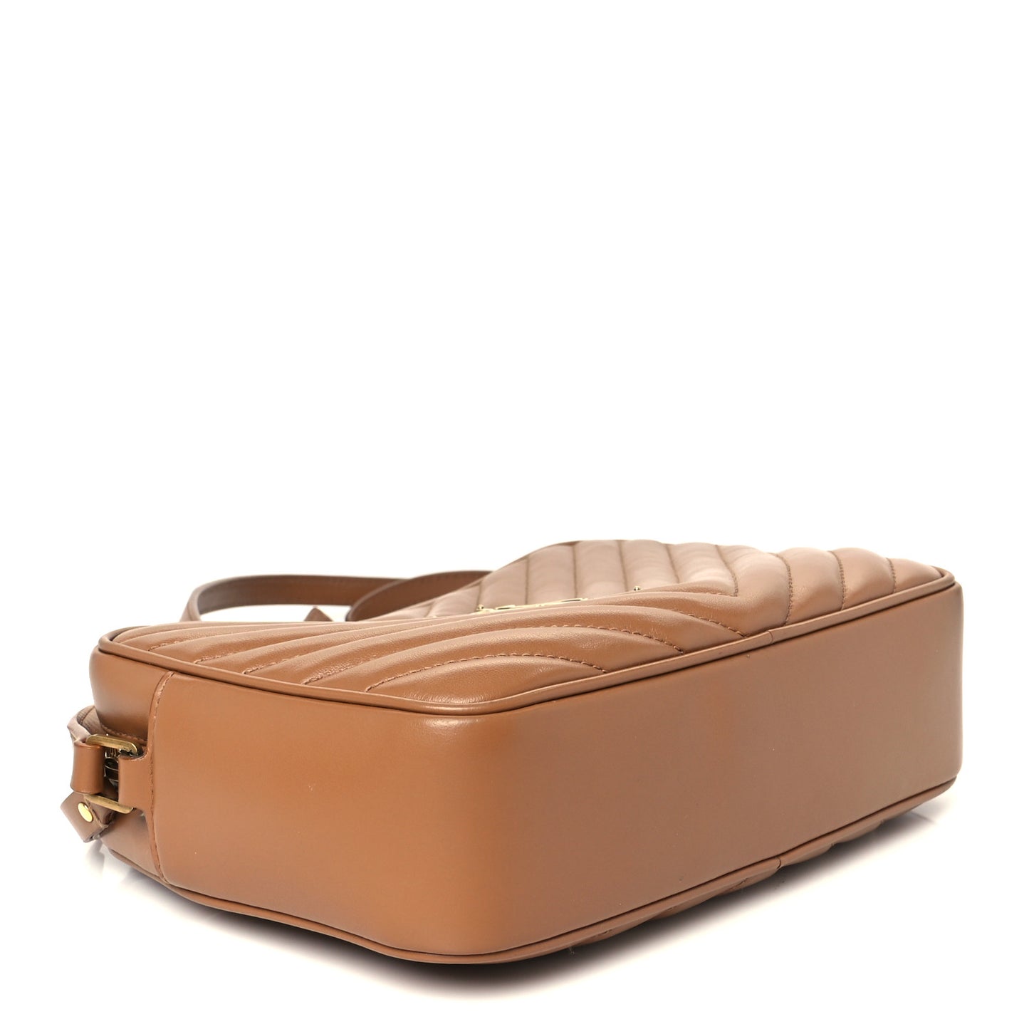 Calfskin Matelasse Monogram Lou Camera Bag Cinnamon