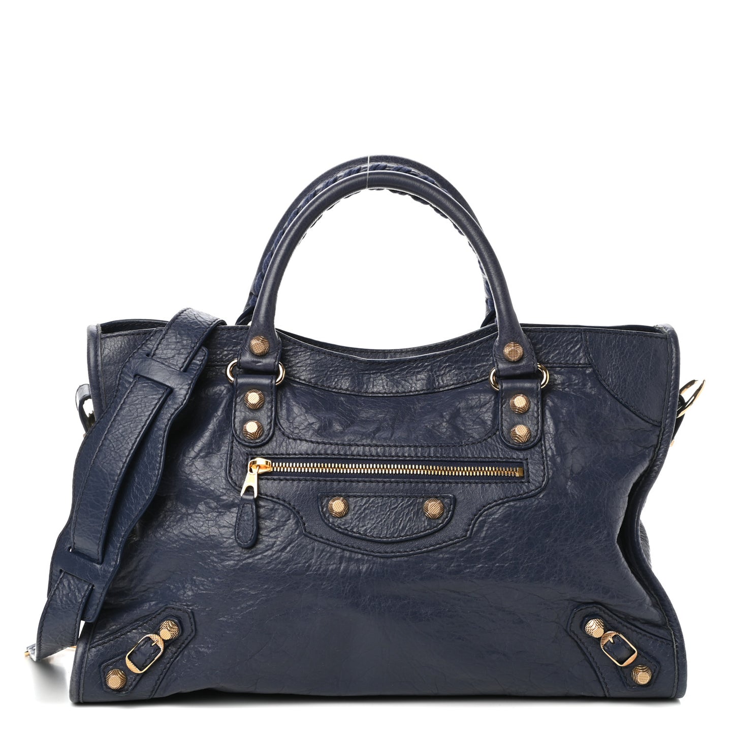 Agneau Giant 12 Gold Hardware City Gris Chartreux