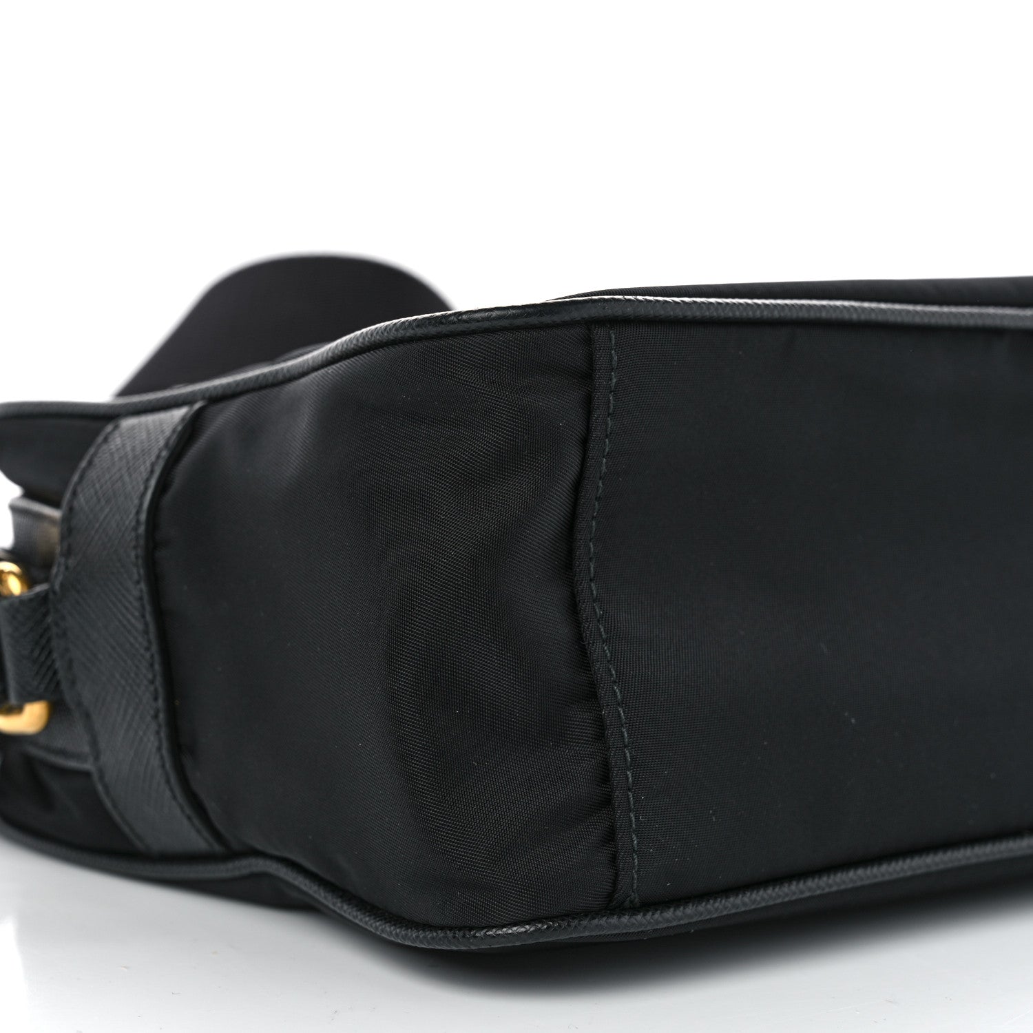 Prada Tessuto Nylon Soft Calf Camera Bag Black 8 of 9