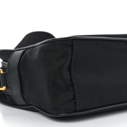 Prada Tessuto Nylon Soft Calf Camera Bag Black 8 of 9