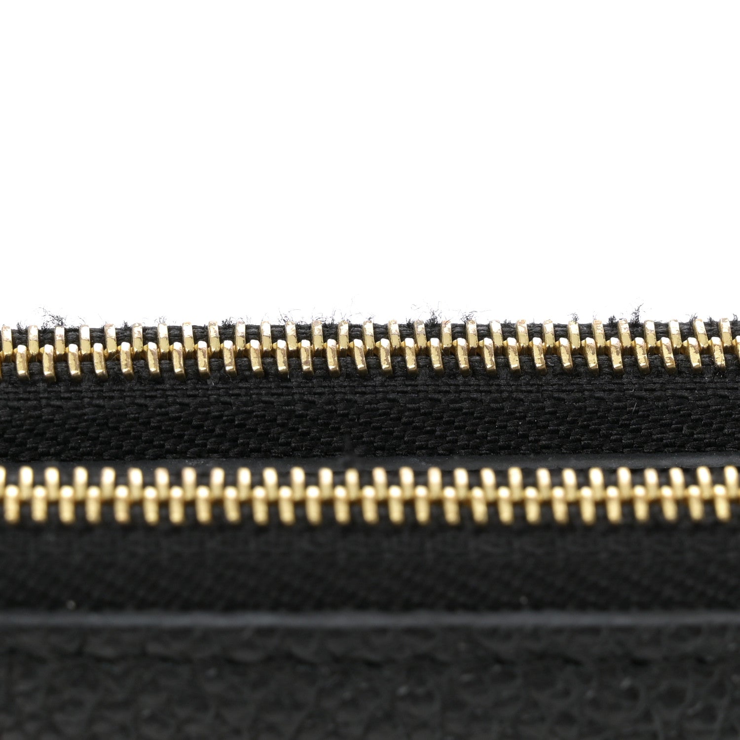 Louis Vuitton Empreinte Monogram Giant Double Zip Pochette Black Cream 10 of 10