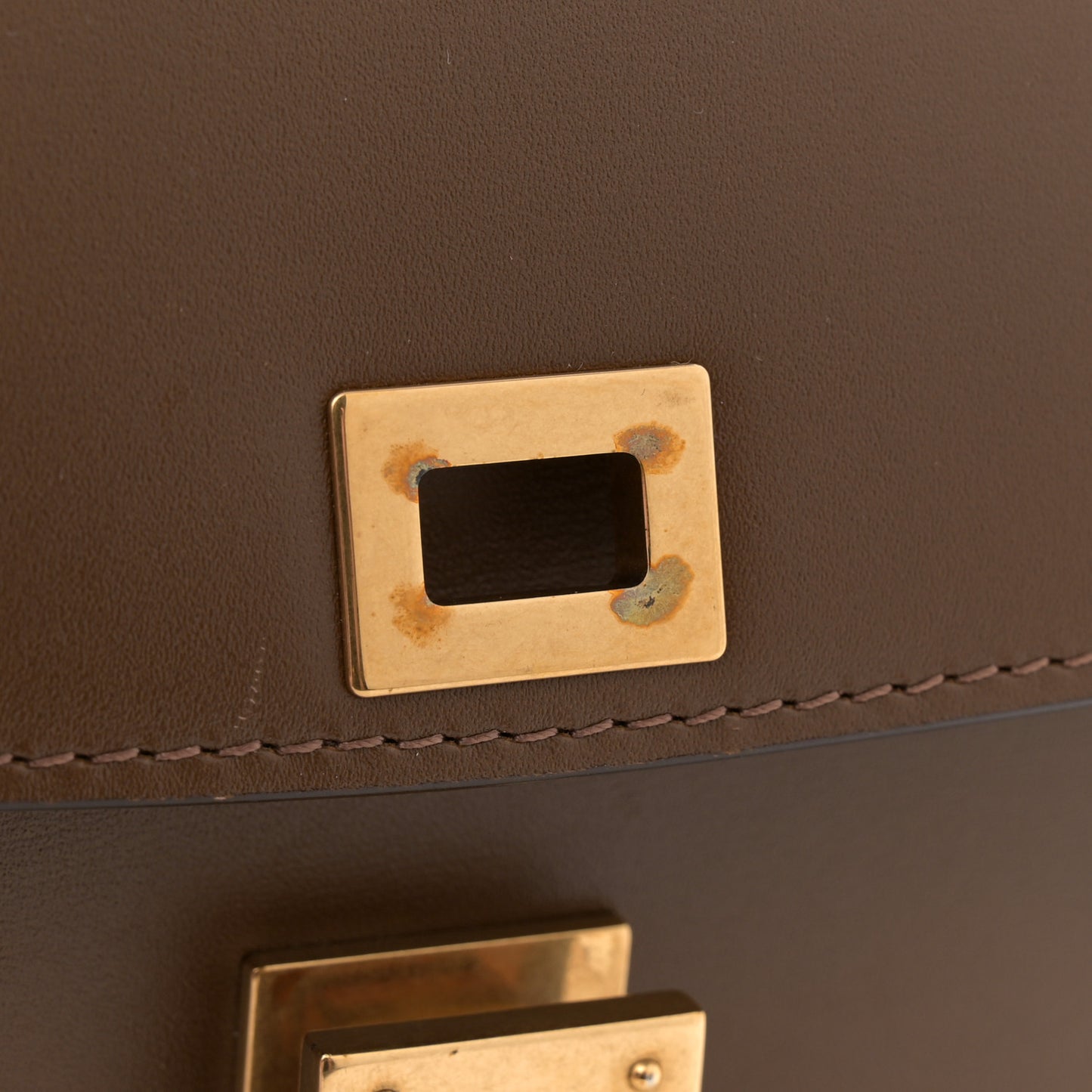 Smooth Calfskin Small Classic Box Flap Bag Camel