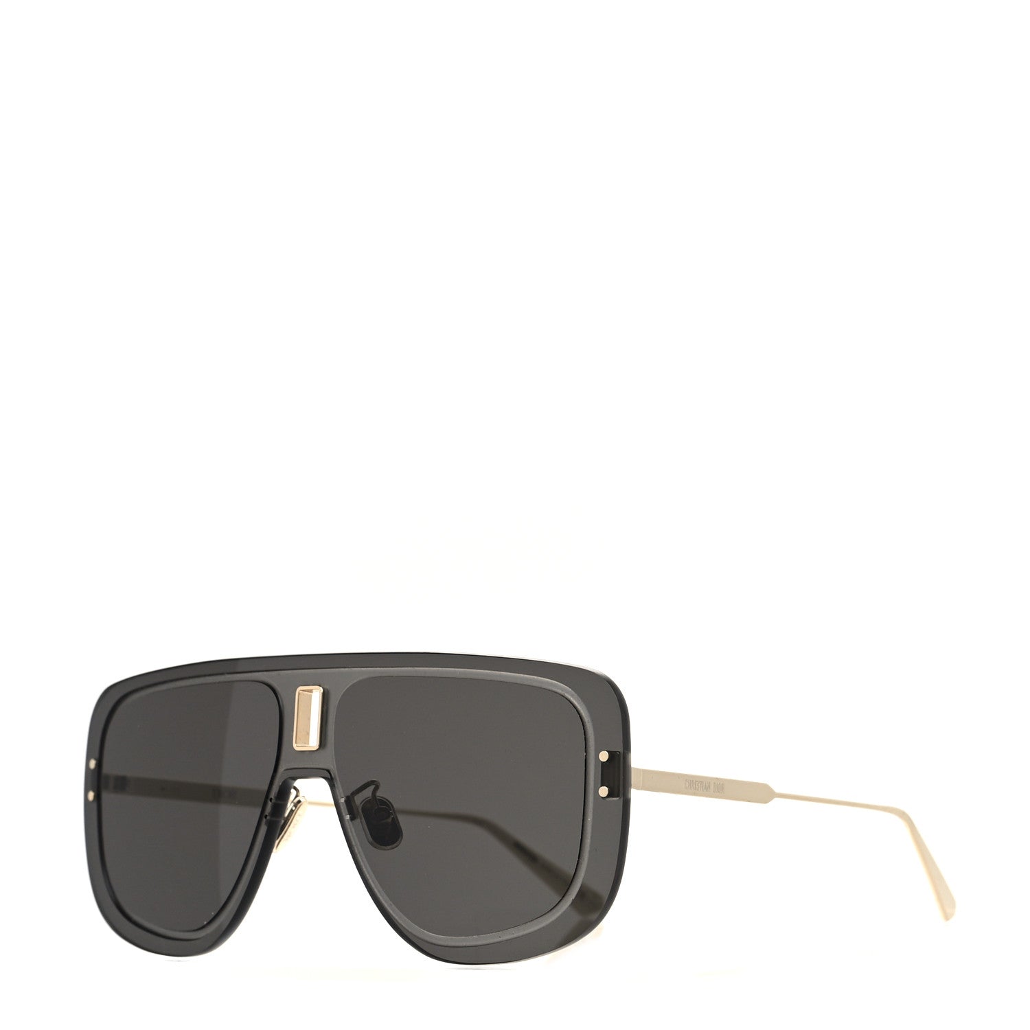 Christian Dior UltraDior Mask Sunglasses Gold Grey 1 of 7
