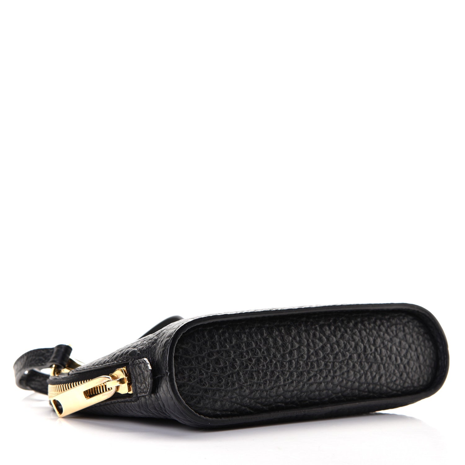 Burberry Signature Grain Calfskin Crossbody Bag Black 3 of 5
