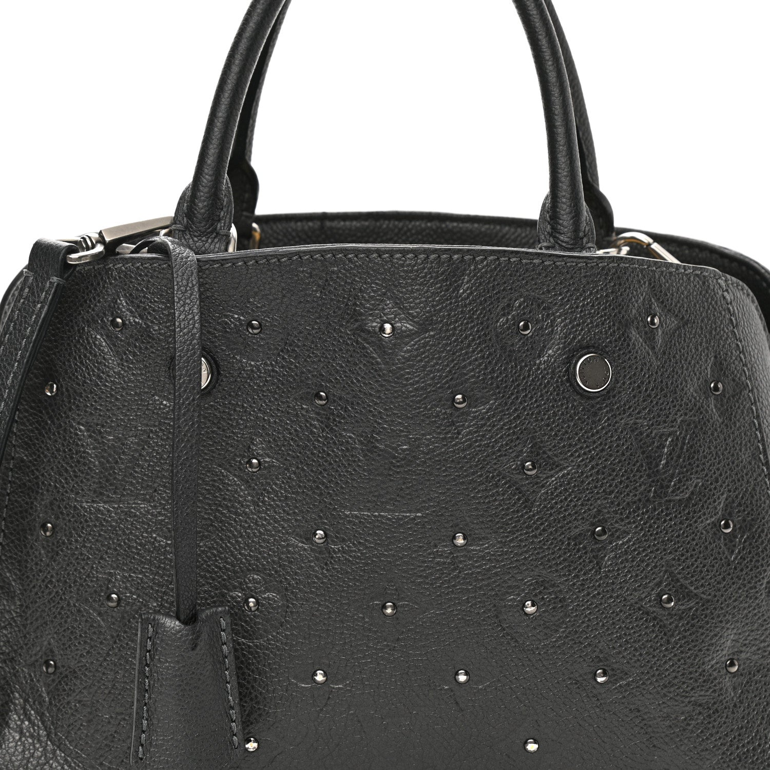 Louis Vuitton Empreinte Studded Montaigne BB Platine 7 of 10