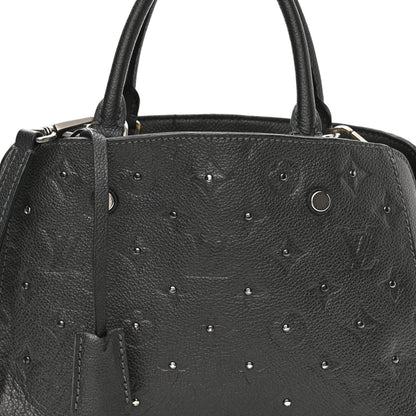 Louis Vuitton Empreinte Studded Montaigne BB Platine 7 of 10