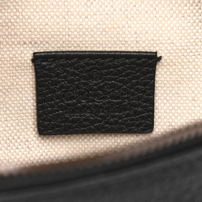Gucci Grained Calfskin Small Logo Belt Bag Black 6 of 11
