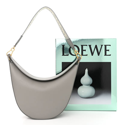 Loewe Satin Calfskin Jacquard Luna Bag Pearl Grey 10 of 10