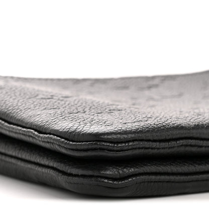 Louis Vuitton Empreinte Double Zip Pochette Black 8 of 10