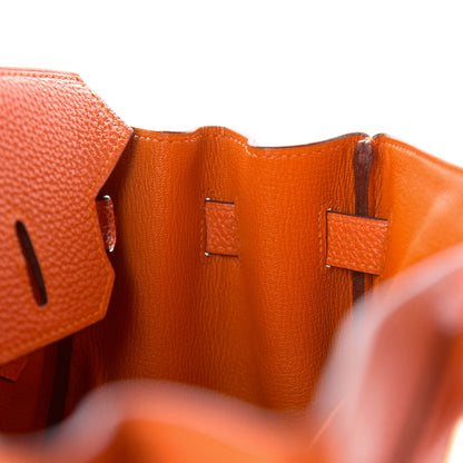 Hermes Togo Birkin 30 Orange 11 of 32
