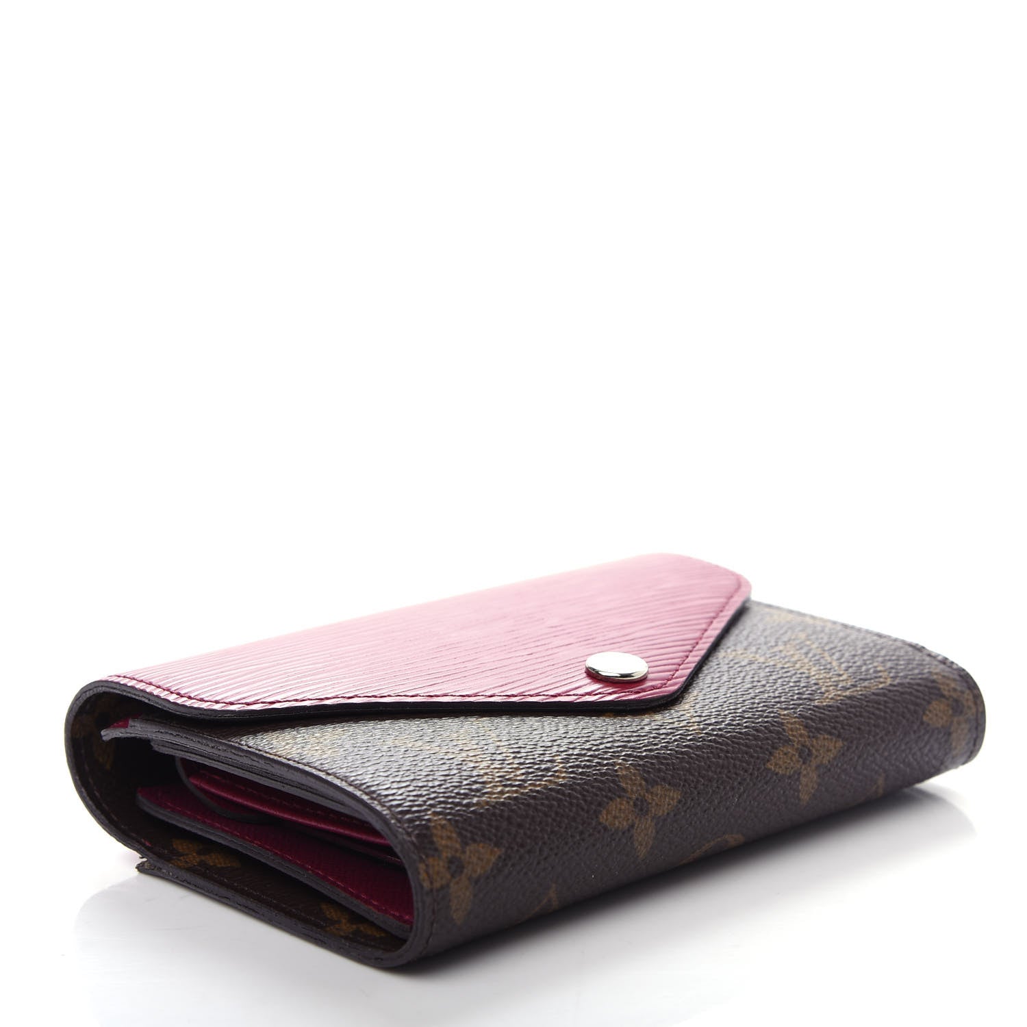 Louis Vuitton Epi Monogram Marie-Lou Compact Wallet Fuchsia 4 of 8