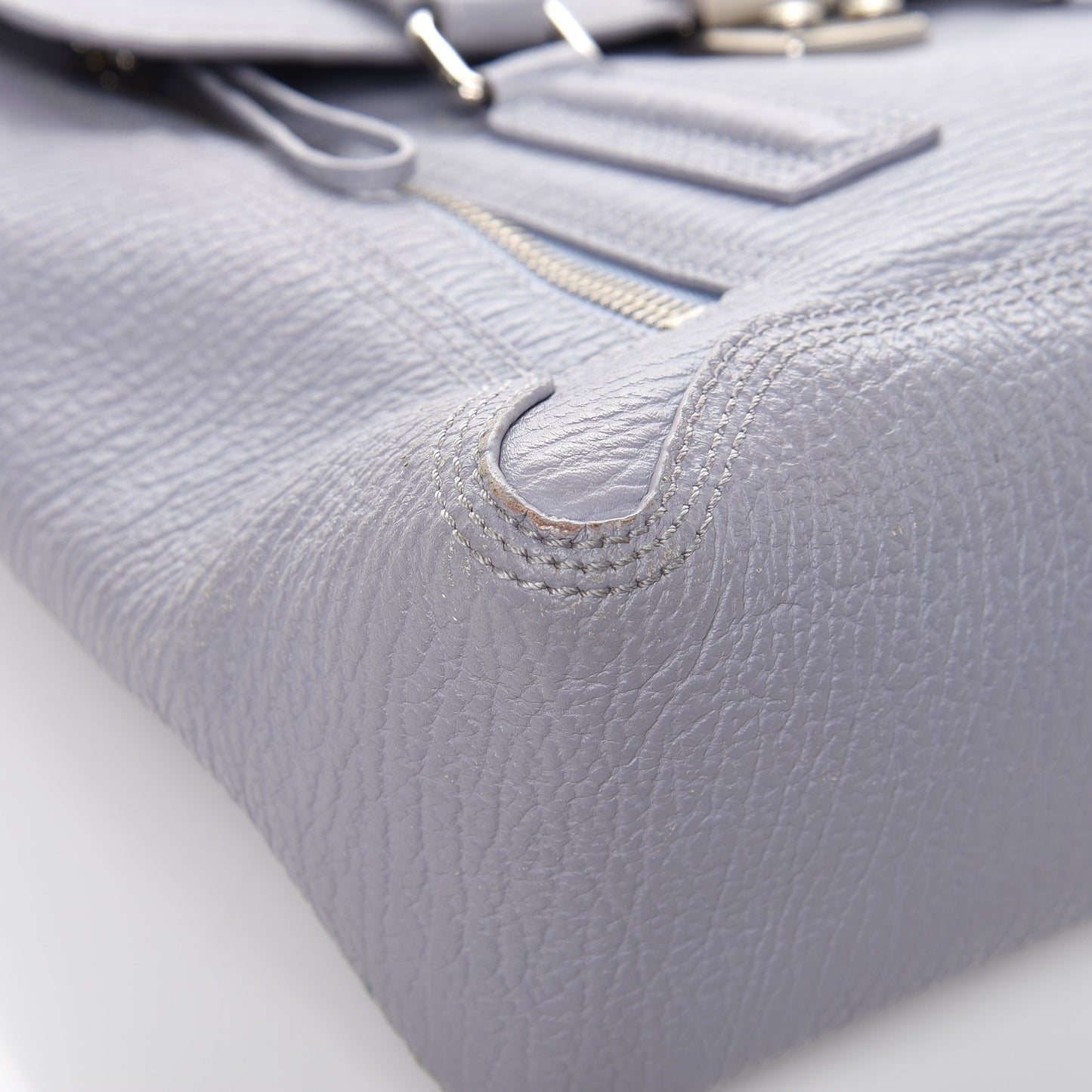 3.1 Textured Calfskin Medium Pashli Satchel Lilac