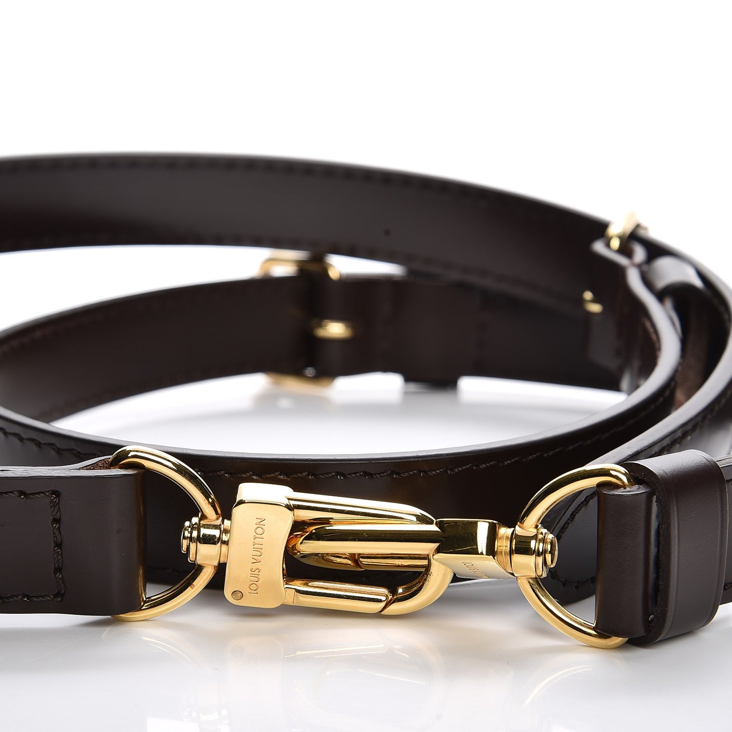 Calfskin 16mm Adjustable Shoulder Strap Brown