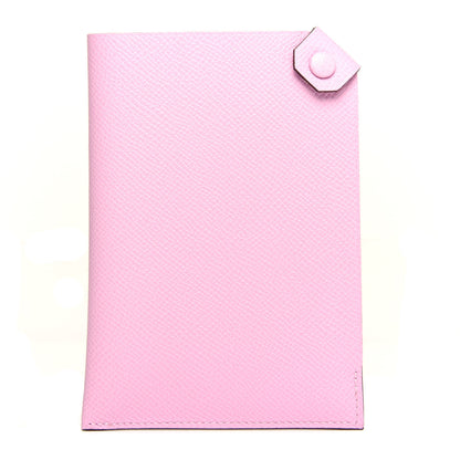 Hermes Epsom Tarmac PM Passport Holder Mauve Sylvestre 1 of 7