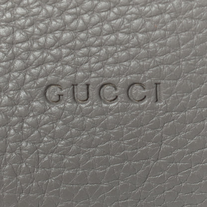 Gucci Cellarius Calfskin Small Bamboo Daily Top Handle Bag Storm Grey 6 of 9